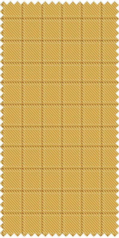 P010-Cardiff Checkered Golden Cream Tweed Custom Pants