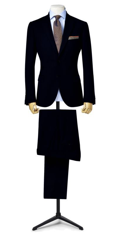 Leeds Midnight blue Custom Suits
